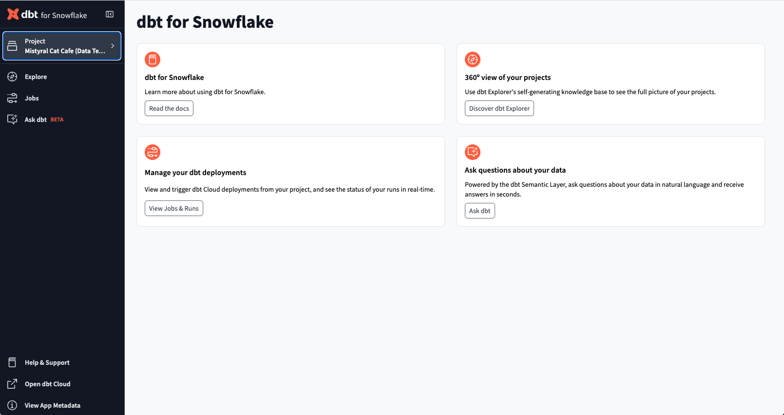 Example of the dbt Snowflake Native App Example of the dbt Snowflake Native App