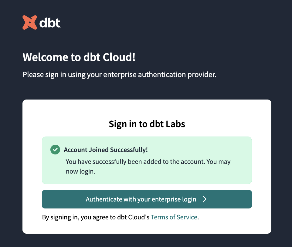 User invitation with SSO configured User invitation with SSO configured