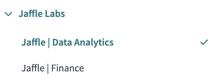 Create two new dbt Cloud projects named 'Jaffle | Data Analytics' and 'Jaffle Finance'  Create two new dbt Cloud projects named 'Jaffle | Data Analytics' and 'Jaffle Finance'
